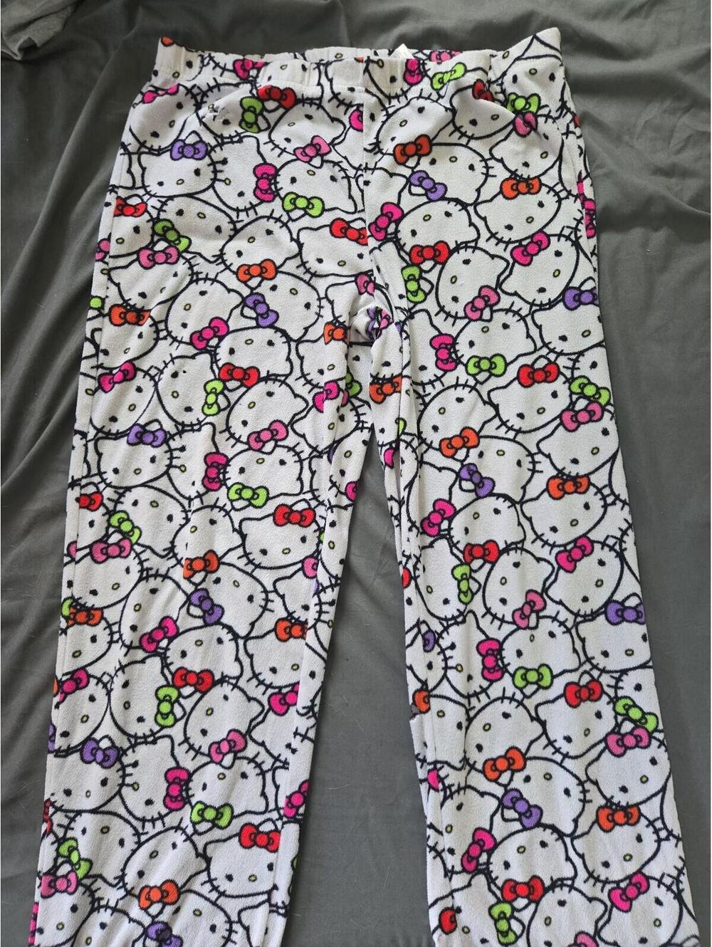 Sanrio Hello Kitty All-Over Print Fleece Pajama Pants Size S